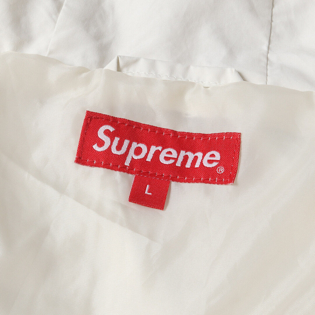 Supreme シュプリーム ジャケット サイズ:L 23SS パンチングロゴ フルジップ フード ジャケット Lightweight Nylon Hooded Jacket ストーン アウター ブルゾン シンプル 無地 カジュアル ストリート ブランド【メンズ】 2