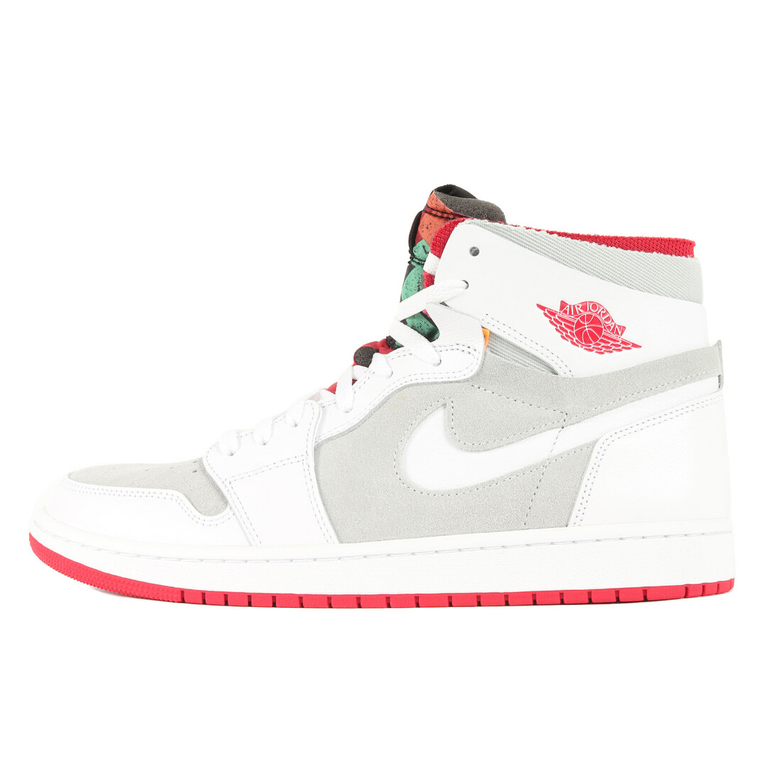 メンズNIKE ナイキ サイズ:29.5cm AIR JORDAN 1 ZOOM AIR CMFT HARE (CT0978-100) 2022年 エアジョーダン1 ズーム エアコンフォート ヘア ホワイト トゥルーレッド US11.5 スニーカー シューズ 靴 【メンズ】