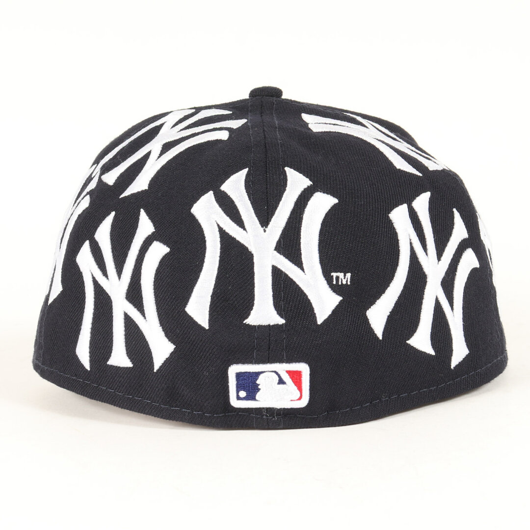 Supreme シュプリーム キャップ サイズ:7 5/8(60.6cm) 21AW NEW ERA New York Yankees MLB ボックスロゴ ベースボール キャップ Box Logo New Era ネイビー 紺 ニューエラ ニューヨーク ヤンキース 帽子 コラボ【メンズ】