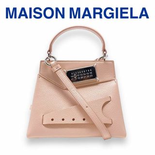 マルタンマルジェラ(Maison Martin Margiela)のメゾンマルジェラ レザー スナッチ スモール  ショルダーバッグ レザー ピンク(ショルダーバッグ)