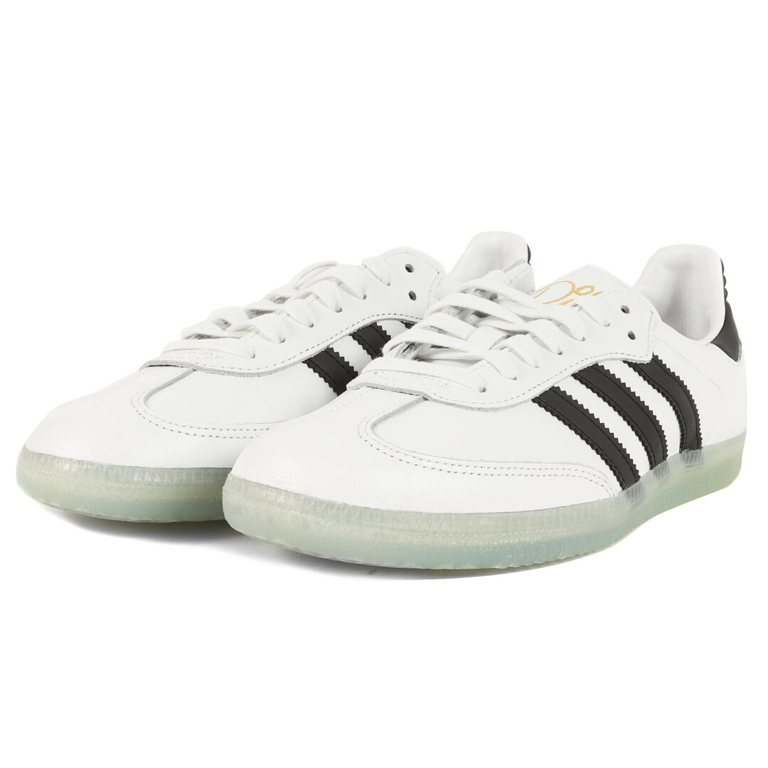 adidas アディダス サイズ:28.5cm 23SS Jason Dill SKATEBOARDING SAMBA (GZ4730) ジェイソン ディル サンバ フットウェアホワイト 白 黒 US7.5 ローカット スニーカー シューズ コラボ 靴【メンズ】