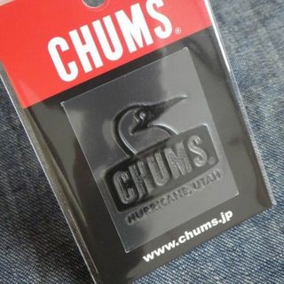 チャムス(CHUMS)のCHUMS Emboss Sticker CH62-1127 BK(その他)