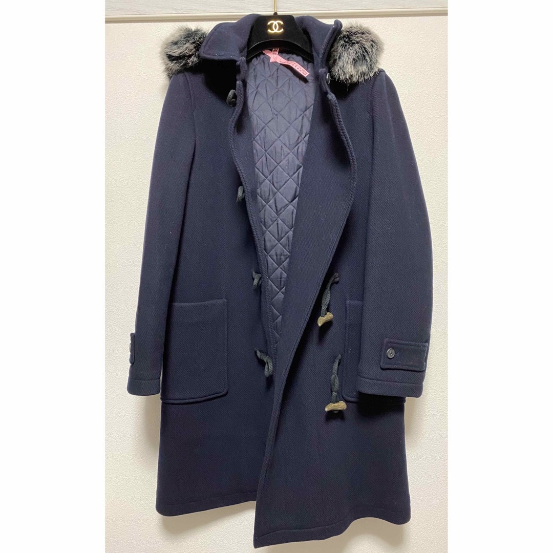 COMPTOIR DES COTONNIERS ファー付ダッフルコート