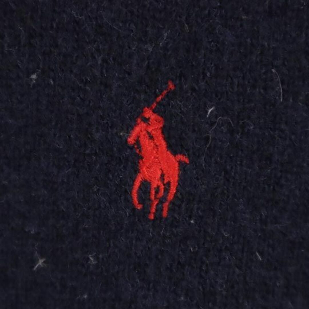 ポロバイラルフローレン ウール100% ニット L ネイビー系 Polo by