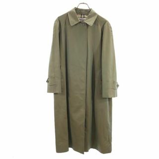 バーバリー(BURBERRY)のバーバリーズ 90s オールド ステンカラー コート 15AB3 カーキ系 Burberrys レディース 【中古】  【231011】(ロングコート)