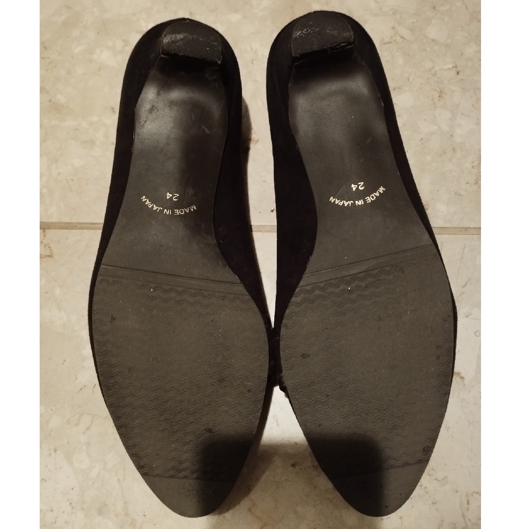 BATHCRAFT(バスクラフト)のクロールバリエ 黒 パンプス 24 レディースの靴/シューズ(ハイヒール/パンプス)の商品写真