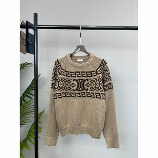 celine - 新品同様 CELINE カシミヤ100% チャンキー ニット E3585の