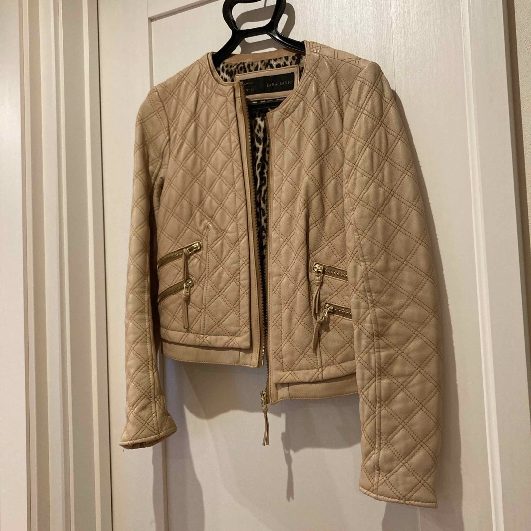 ZARA - ZARA リアルレザーの通販 by 白クマ's shop|ザラならラクマ