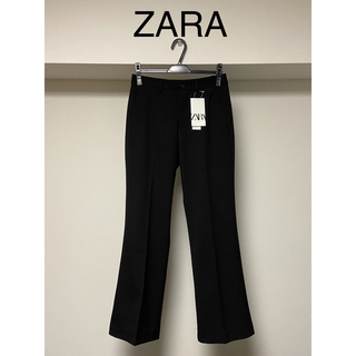 ザラ(ZARA)の【再値下げ】ZARA  フレアスラックス【タグ付き】(スラックス)