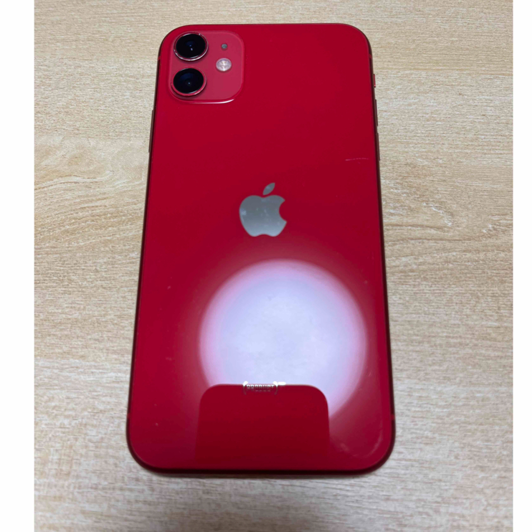 スマホ/家電/カメラiPhone 11 128 GB SIMフリー PRODUCT RED