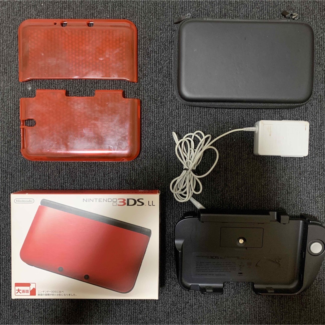 美品 ニンテンドDS LL レッド 任天堂3DS Nintendo