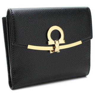 フェラガモ(Ferragamo)のフェラガモ Wホック財布 22-C877 0673998 NERO ブラック(財布)