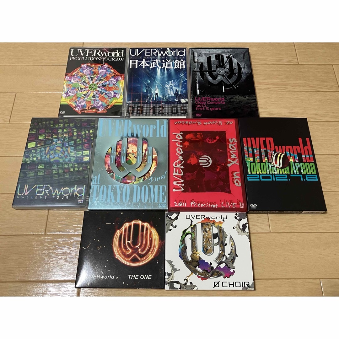 UVERworld ライブDVD/Blu-rayまとめ売り