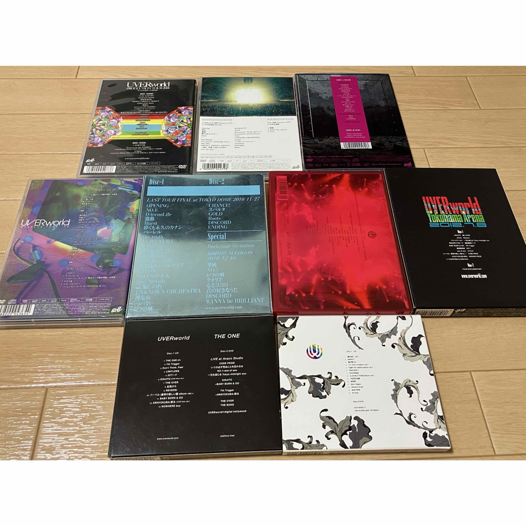 UVERworld DVD Blu-ray まとめ売り