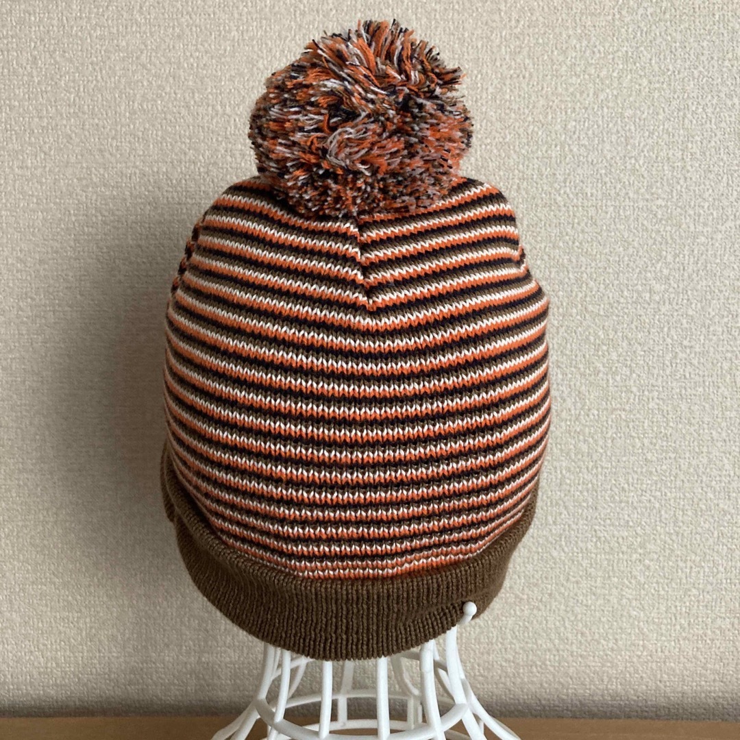 ニット帽　ポンポン レディースの帽子(ニット帽/ビーニー)の商品写真