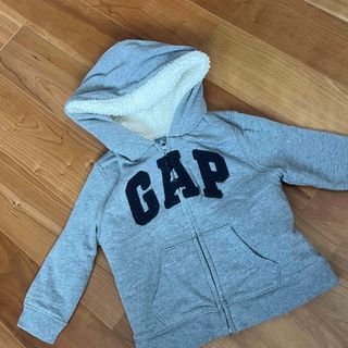 ギャップ(GAP)のGAP ボアパーカー　チャック付　90(ジャケット/上着)