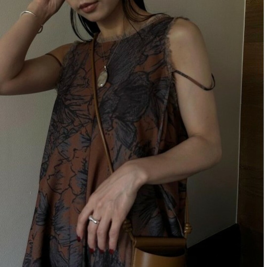 Ameri VINTAGE - KEITAMARUYAMA × AMERI VOLUME FLARE DRESSの通販 by