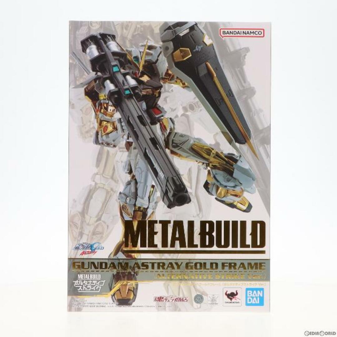 魂ウェブ商店限定 METAL BUILD ガンダムアストレイ ゴールドフレーム(オルタナティブストライク Ver.) 機動戦士ガンダムSEED ASTRAY(シード アストレイ) 完成品 可動フィギュア バンダイスピリッツ権利表記