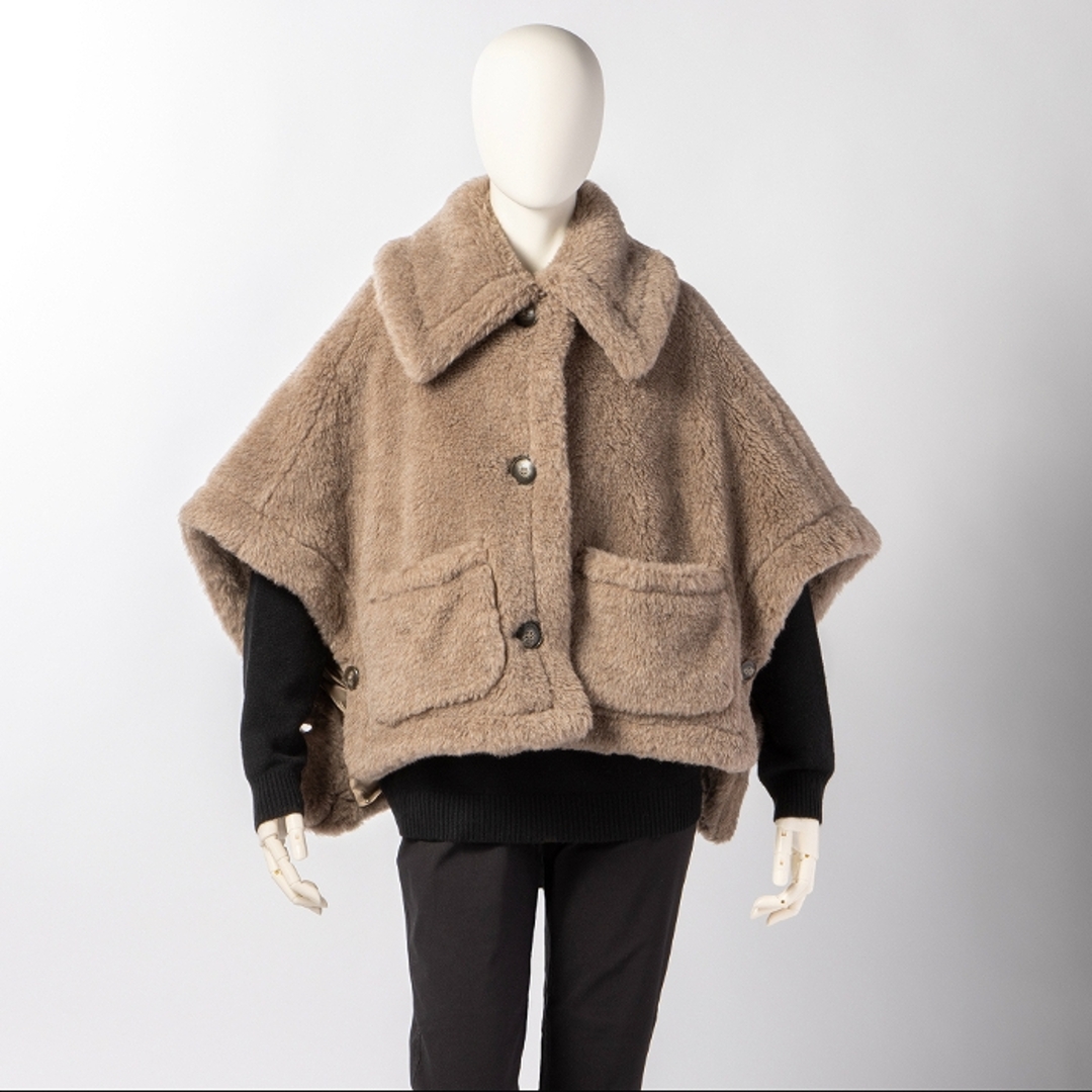 Max Mara - マックスマーラ MAX MARA ケープジャケット TERZO4 Max Mara - マックスマーラ MAX MARA ケープジャケット TERZO4