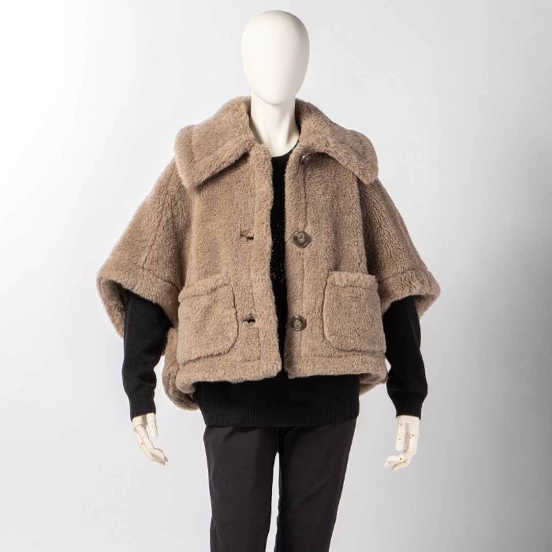Max Mara - マックスマーラ MAX MARA ケープジャケット TERZO4 Max Mara - マックスマーラ MAX MARA ケープジャケット TERZO4