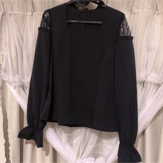 アンクルージュ(Ank Rouge)の🎀アンクルージュ ✨ブラック ブラウス 多数量産系 地雷系 出品(シャツ/ブラウス(長袖/七分))