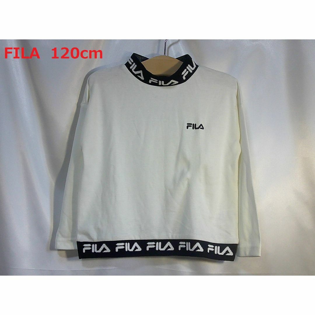 FILA(フィラ)の＜№3962＞(120cm)★FILA(フィラ)★長袖Ｔシャツ・厚手 キッズ/ベビー/マタニティのキッズ服女の子用(90cm~)(Tシャツ/カットソー)の商品写真