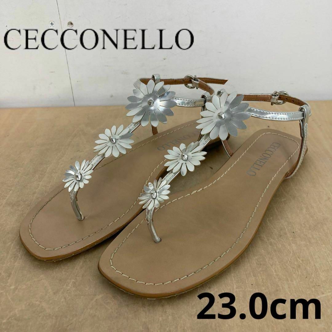 Spick & Span - Spick & Span 【CECCONELLO】フラワートングサンダルの