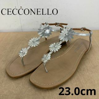 スピックアンドスパン(Spick & Span)のSpick & Span 【CECCONELLO】フラワートングサンダル(サンダル)