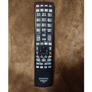 HITACHI  Wooo テレビリモコン  C-RS6   ジャンク(テレビ)