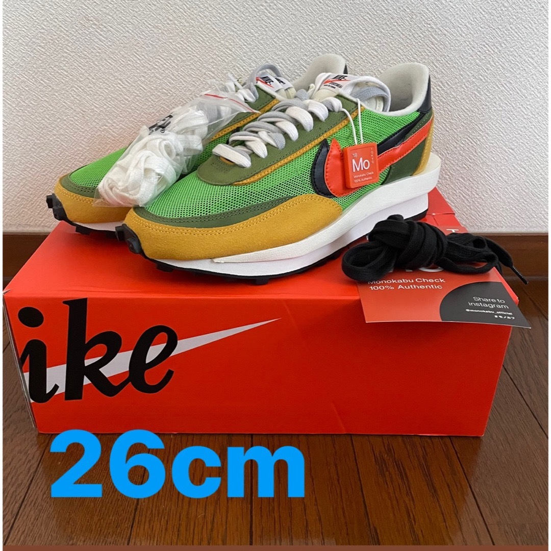 NIKE sacai ld waffle 26cm ldワッフル ナイキ