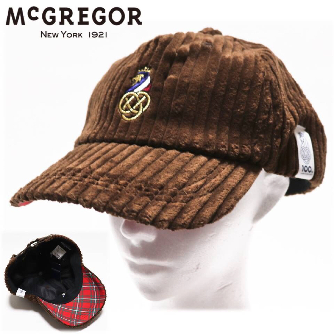 McGREGOR(マックレガー)の《マックレガー》新品 100thモデル コーデユロイキャップ F(58~61) メンズの帽子(キャップ)の商品写真