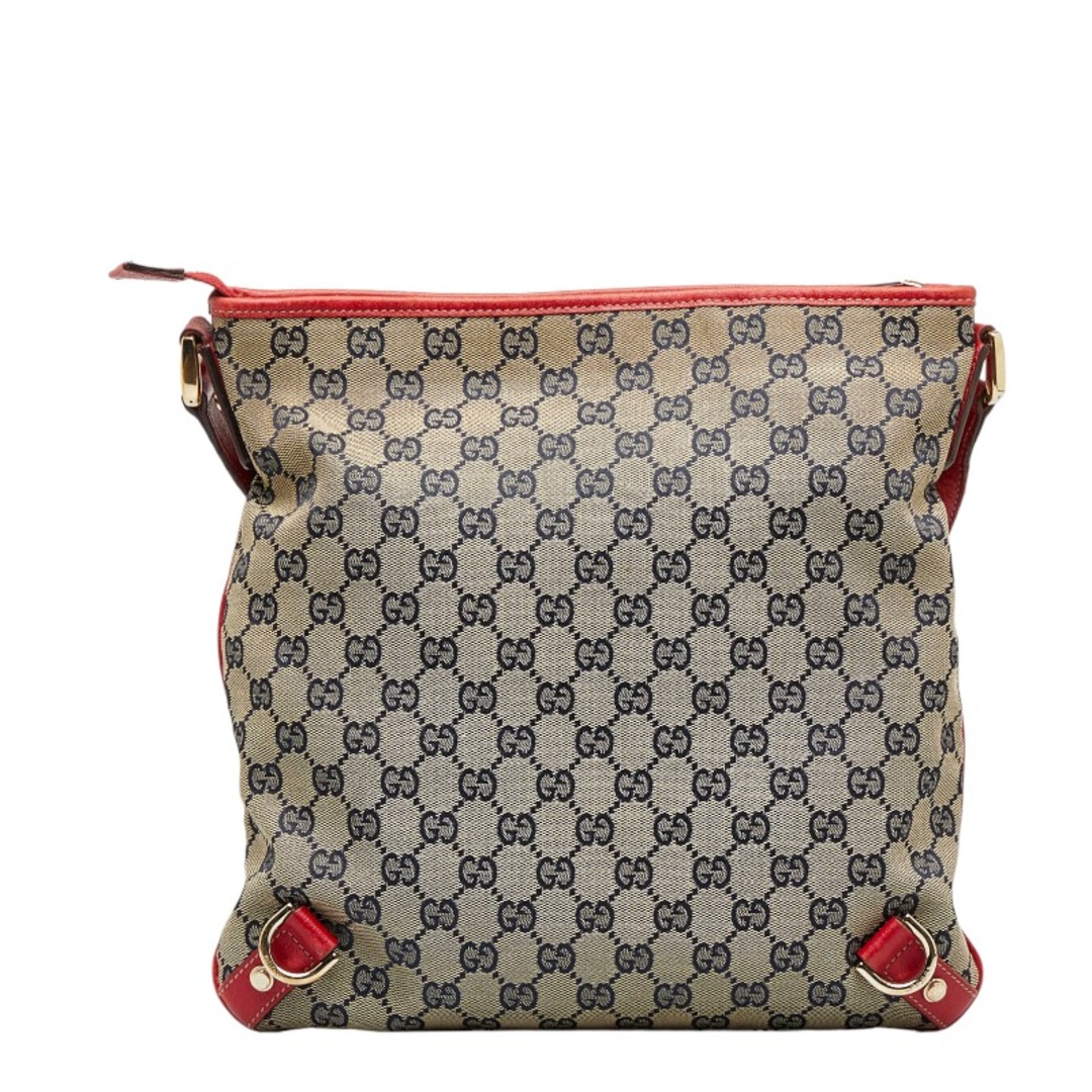 Gucci - グッチ GGキャンバス アビー 斜め掛け ショルダーバッグ