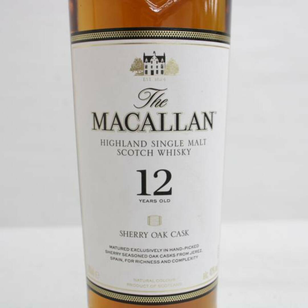 SUNTORY　MACALLAN　マッカラン12年　シェリーオークカスク