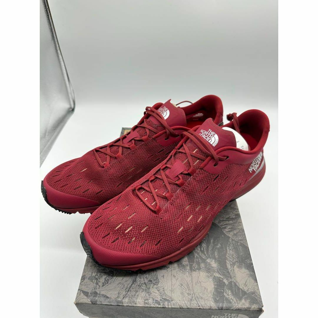 新品ノースフェイス ピナクルレーサーNF51903 27.5cmバイキングレッド