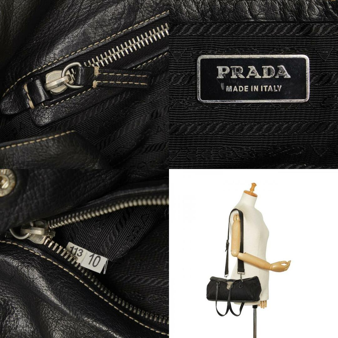 プラダ バッファロー シルバー金具 ハンドバッグ ショルダーバッグ BR2371 ナイロン レディース PRADA 【1-0120042】