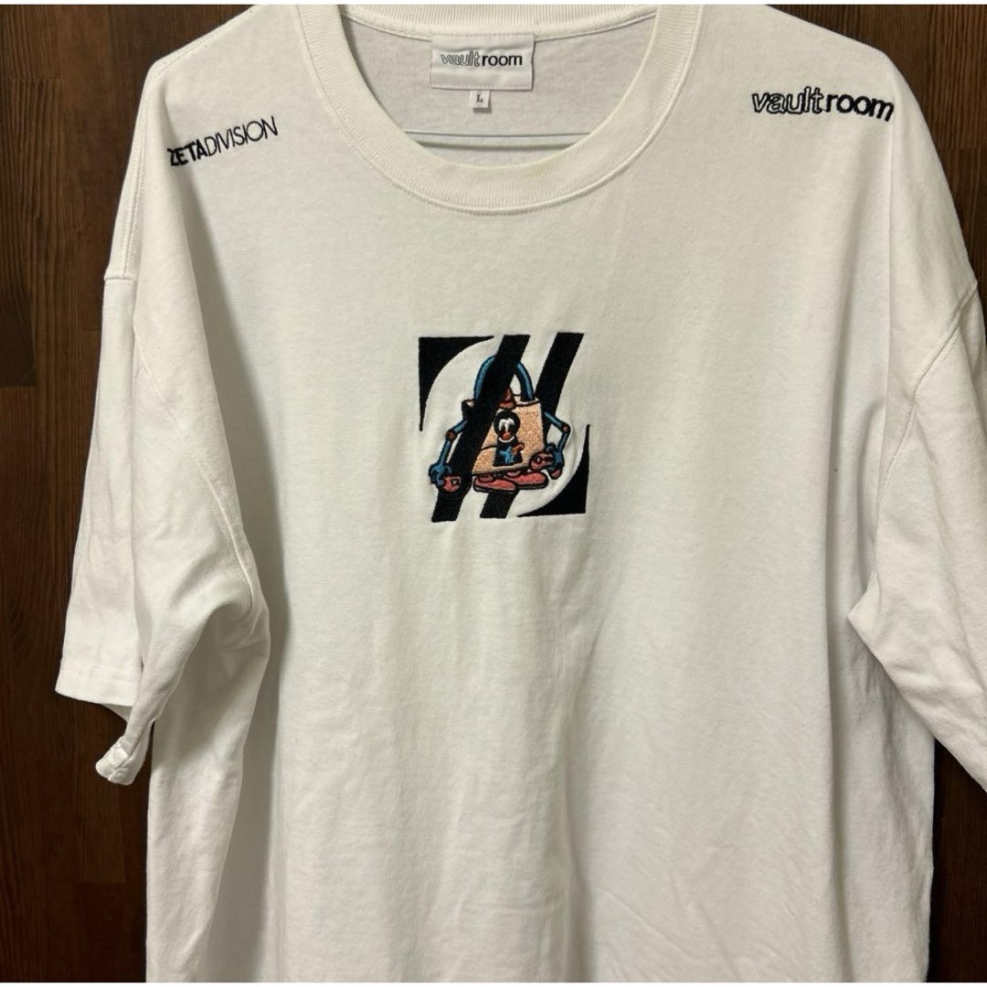 ZETA DIVISION x vaultroom LOGO TEE / WHTの通販 by 後藤羽稀's shop