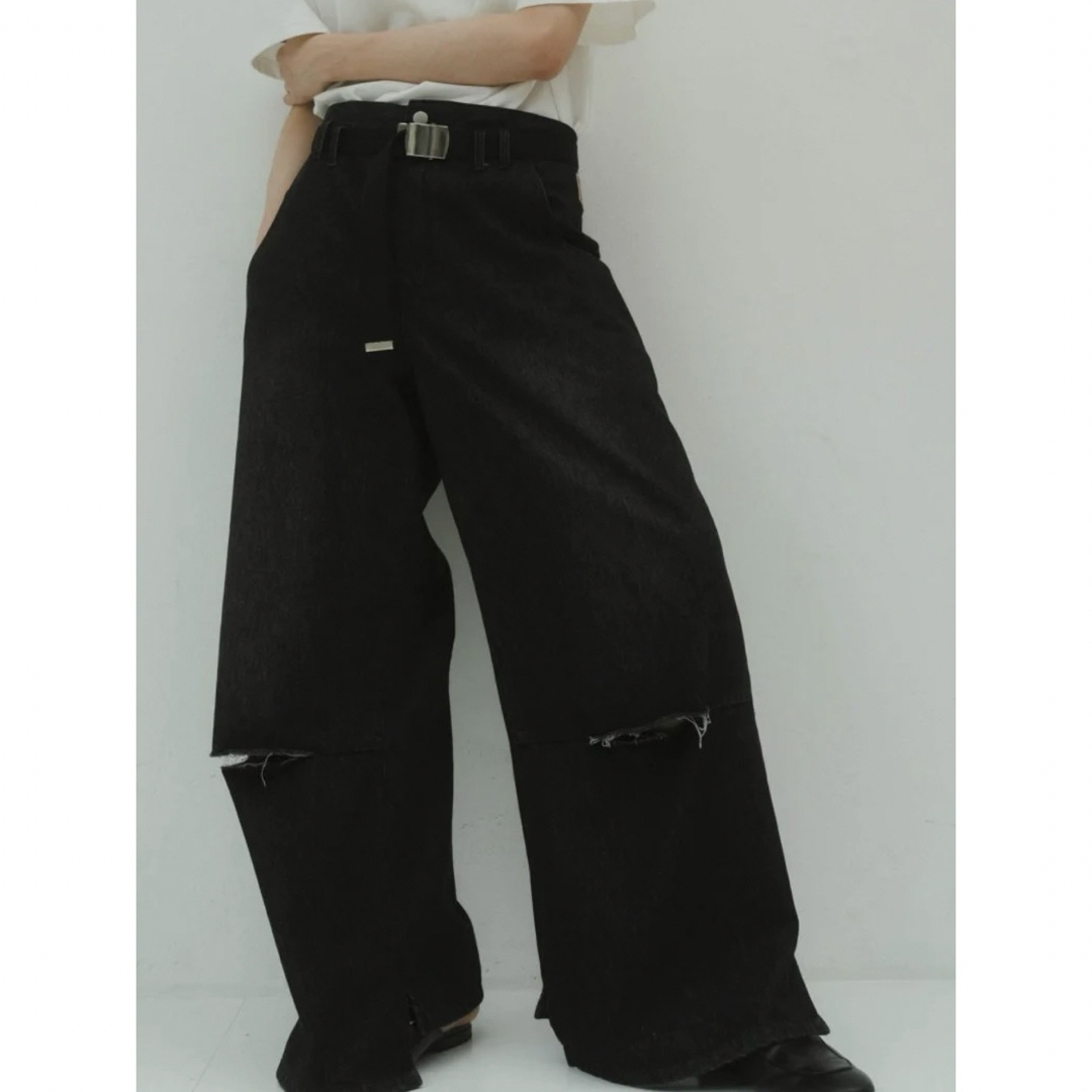 KnuthMarf  ripped buggy denim pants XS 2