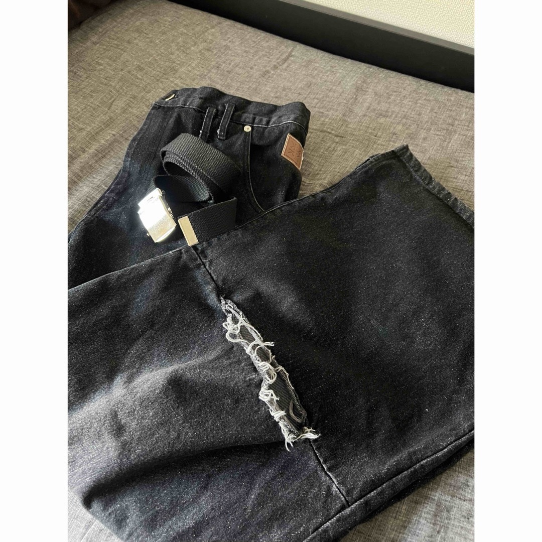 KnuthMarf  ripped buggy denim pants XS 8