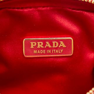 プラダ スタッズ ハトメパンチ ポーチ レザー レディース PRADA 【1-0120855】