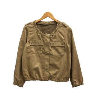 ユナイテッドアローズグリーンレーベルリラクシング(UNITED ARROWS green label relaxing)のgreen label relaxing ブルゾン 長袖 無地 茶 ※MZ(その他)