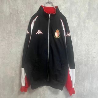 カッパ(Kappa)の【超美品】kappa カッパ トラックジャケット ジャージ A.S.MONACO(ナイロンジャケット)