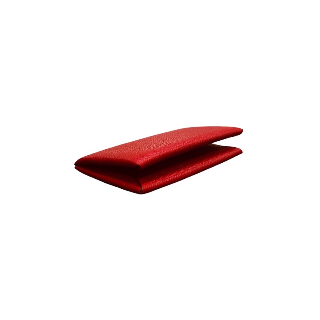 エルメス HERMES カルヴィ ルージュグレナ エプソン レディース カード