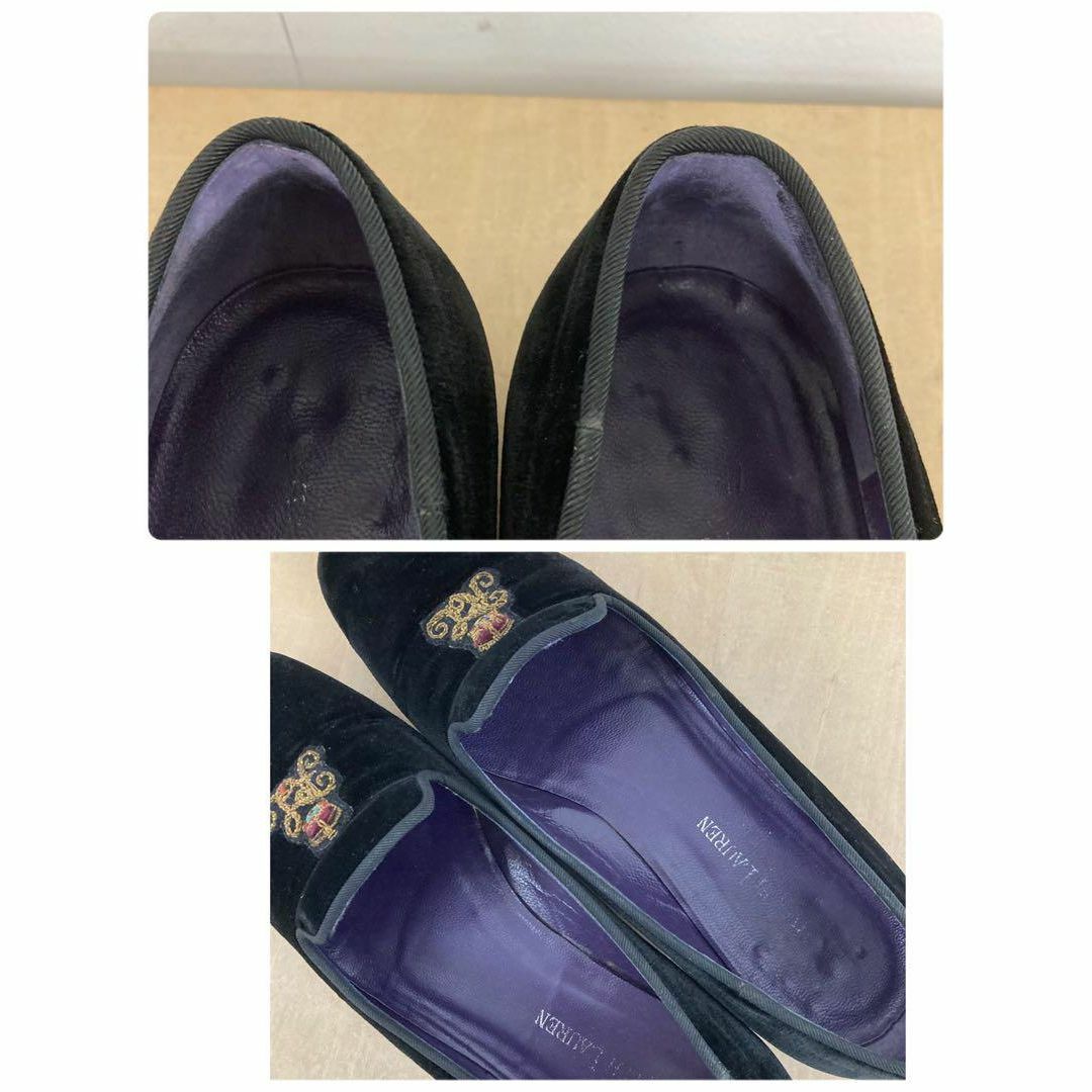 Ralph Lauren(ラルフローレン)のVintage Ralph Lauren logo loafer レディースの靴/シューズ(ハイヒール/パンプス)の商品写真