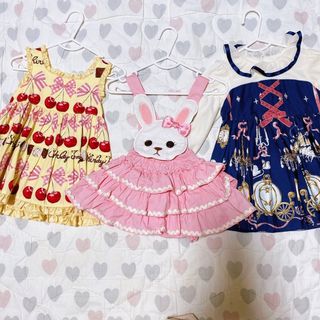 気まぐれ SALE！！franche lippee＊美品テンプルワンピース