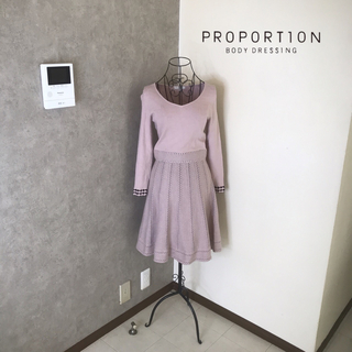 PROPORTION BODY DRESSING - フラップビジューシャツワンピの通販 by ...