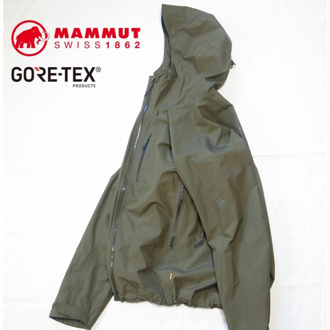 【美品】マムート GORE-TEX Ayako Pro ジャケット カーキ