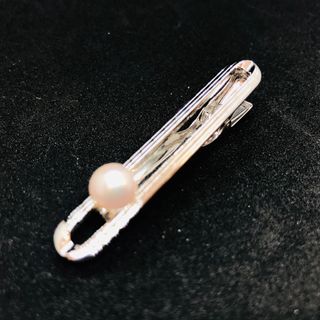 ミキモト(MIKIMOTO)の【メルモ様専用】 💎ミキモト　シルバー　タイピン(ネクタイピン)