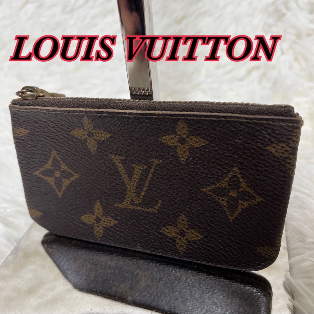 LOUIS VUITTON(ルイヴィトン)のLOUIS VUITTON モノグラム ポシェットクレ コインケース キーケース レディースのファッション小物(コインケース)の商品写真