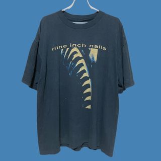 NINE INCH NAILS ビンテージ バンド Tシャツ 古着 90s(Tシャツ/カットソー(半袖/袖なし))