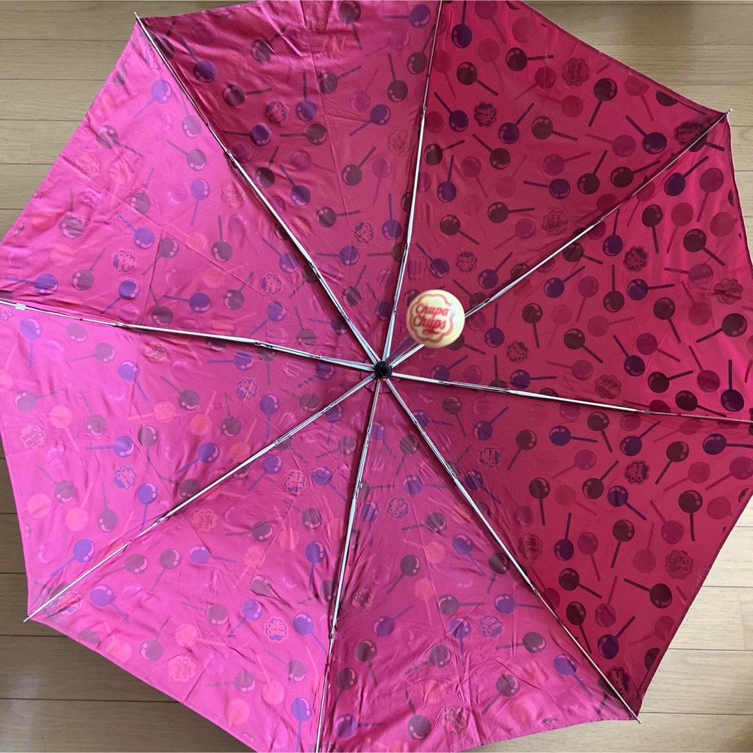 チュッパチャプス(チュッパチャプス)のChupaChups チュッパチャップス 折りたたみ傘 レディースのファッション小物(傘)の商品写真